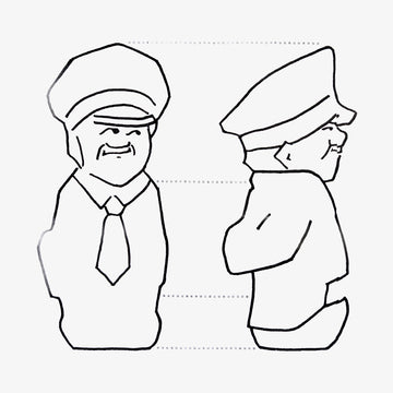 Little Folk Police by Blank Harley Refsal